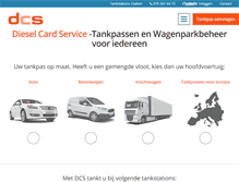 Tablet Screenshot of fleettankpas.nl